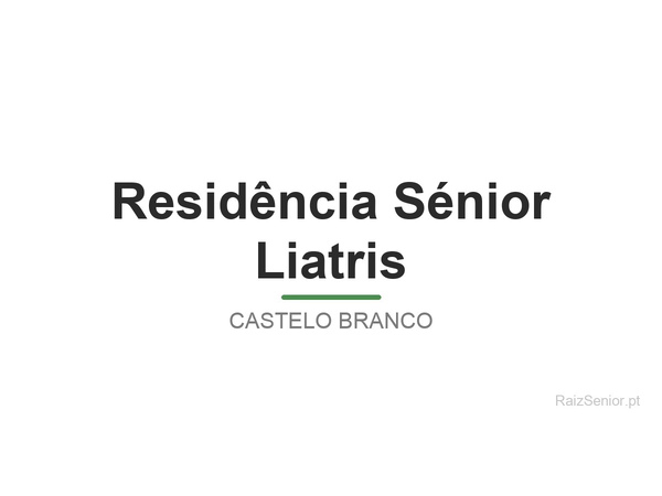 Residência Sénior Liatris