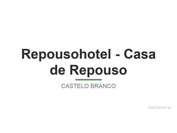 Repousohotel - Casa de Repouso