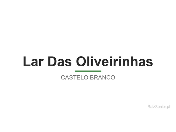 Lar Das Oliveirinhas