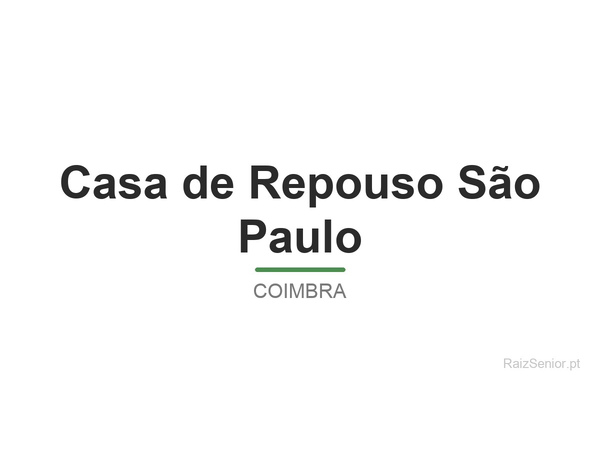 Casa de Repouso São Paulo
