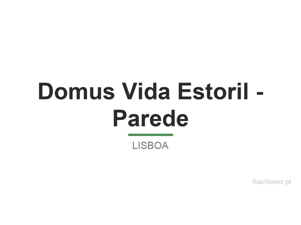 Domus Vida Estoril - Parede