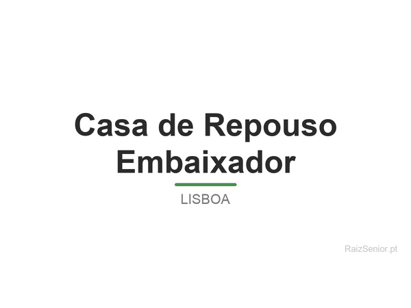 Casa de Repouso Embaixador