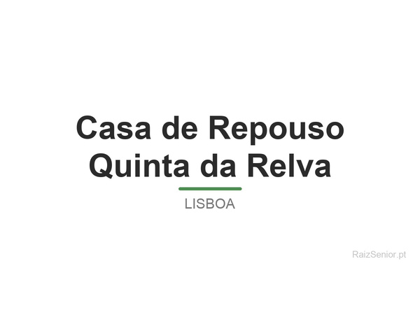 Casa de Repouso Quinta da Relva