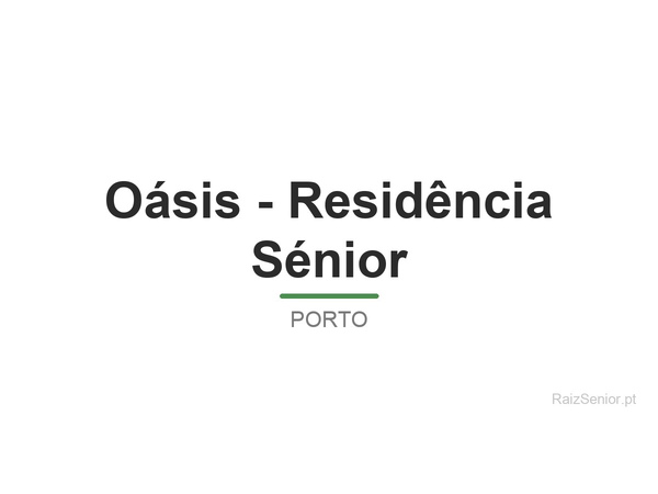 Oásis - Residência Sénior
