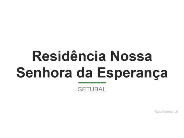 Residência Nossa Senhora da Esperança