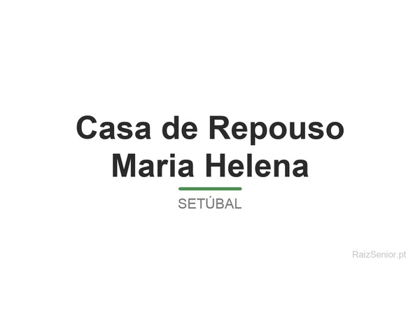 Casa de Repouso Maria Helena