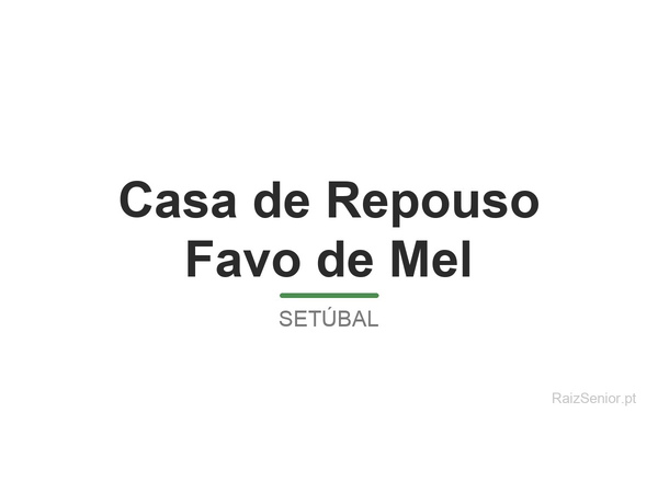 Casa de Repouso Favo de Mel