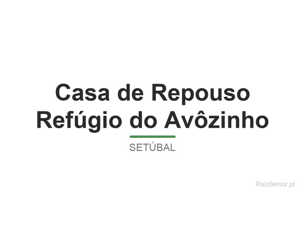 Casa de Repouso Refúgio do Avôzinho