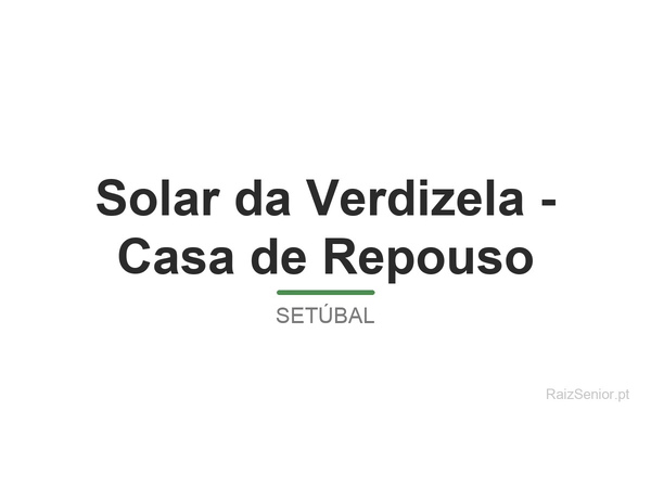 Solar da Verdizela - Casa de Repouso