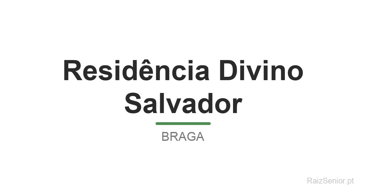 Residência Divino Salvador