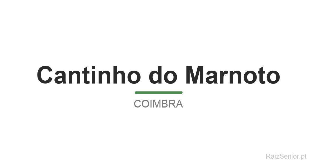 Cantinho do Marnoto