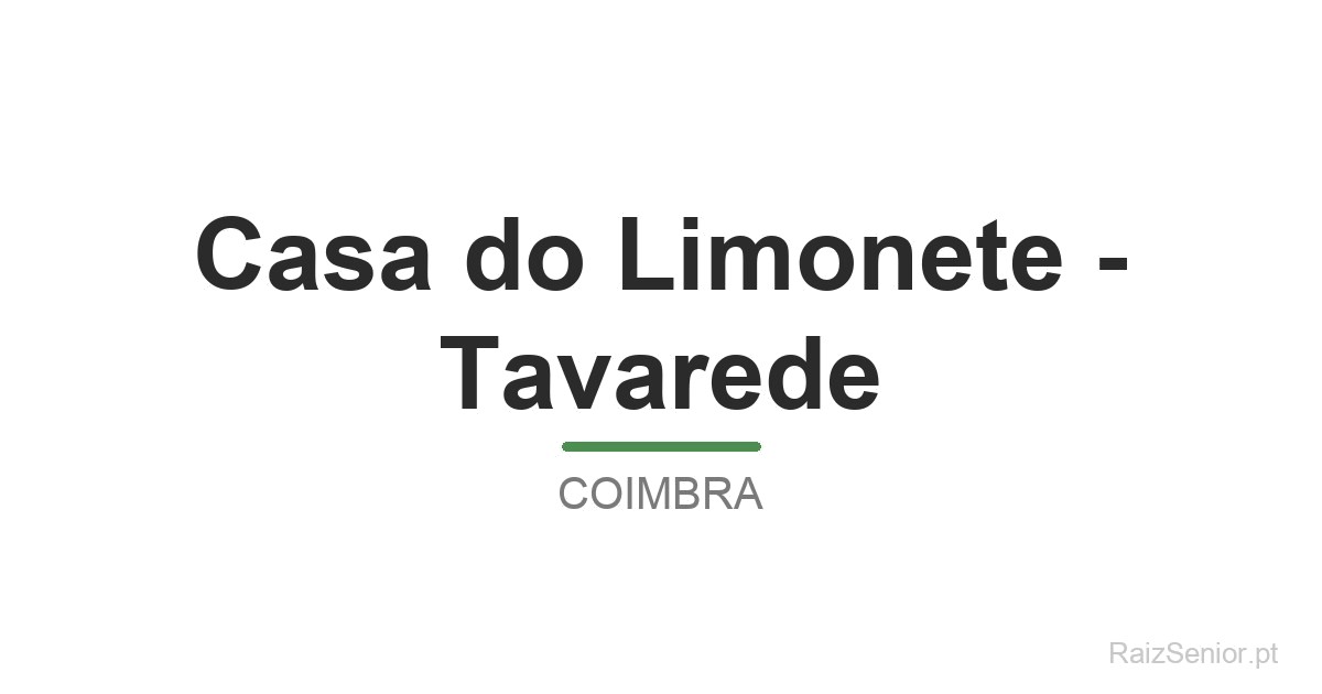 Casa do Limonete - Tavarede