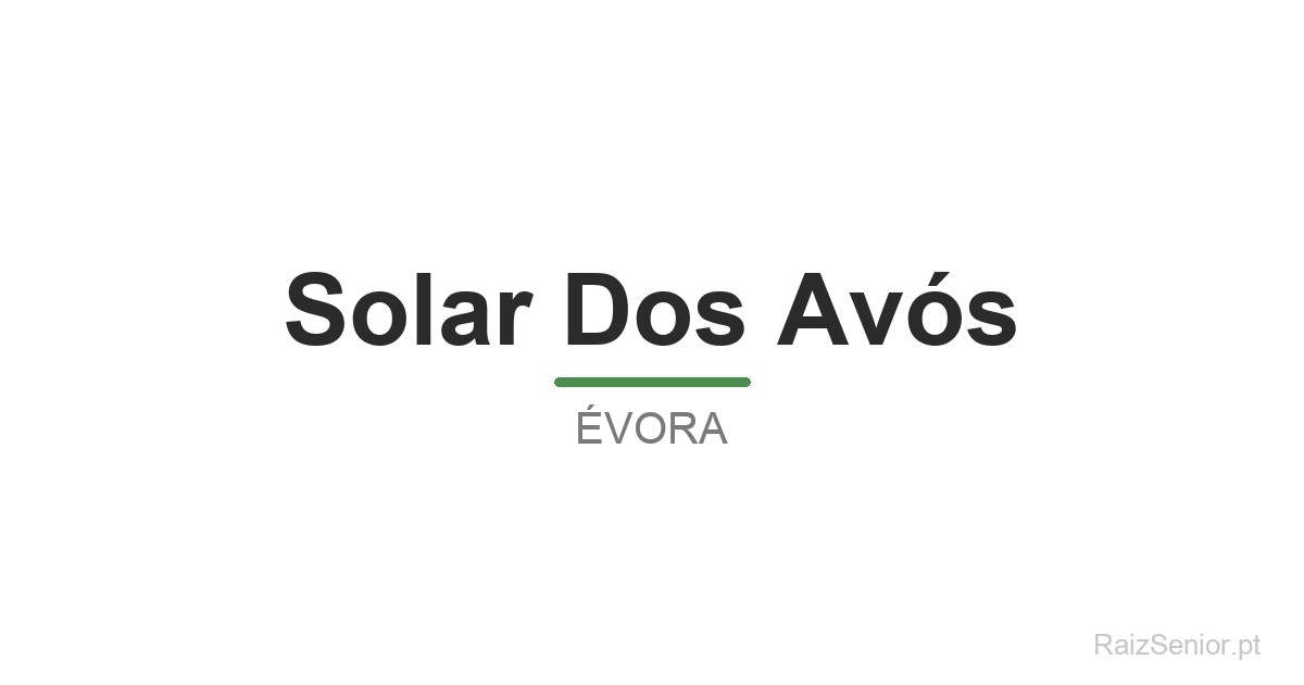 Solar Dos Avós