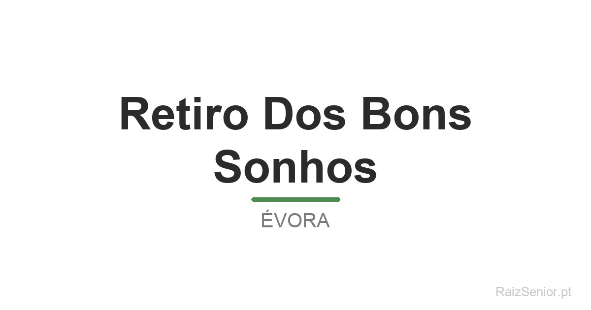 Retiro Dos Bons Sonhos