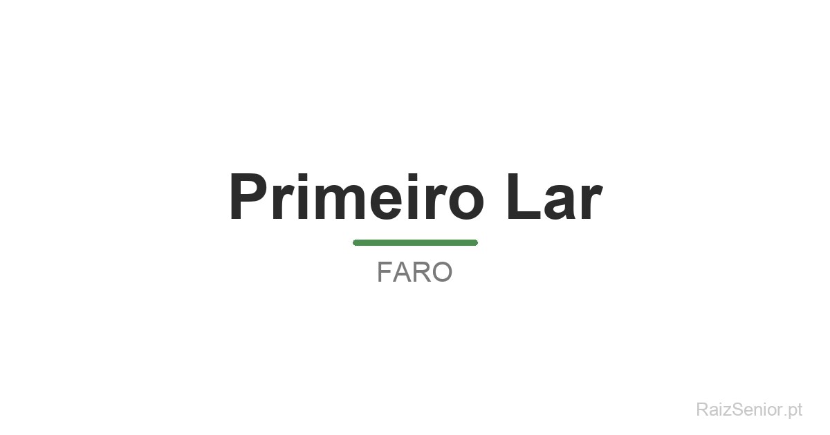 Primeiro Lar