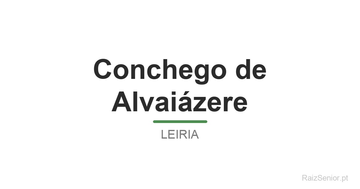 Conchego de Alvaiázere