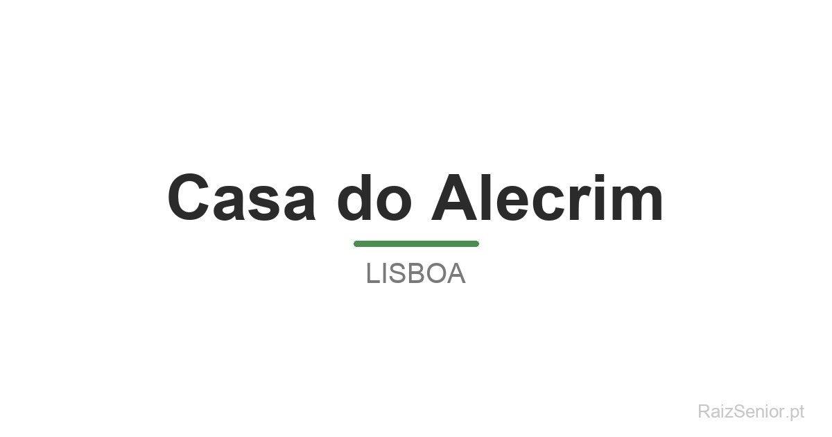 Casa do Alecrim