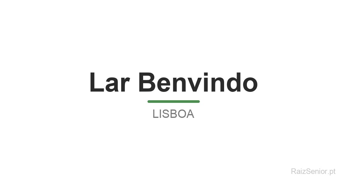 Lar Benvindo