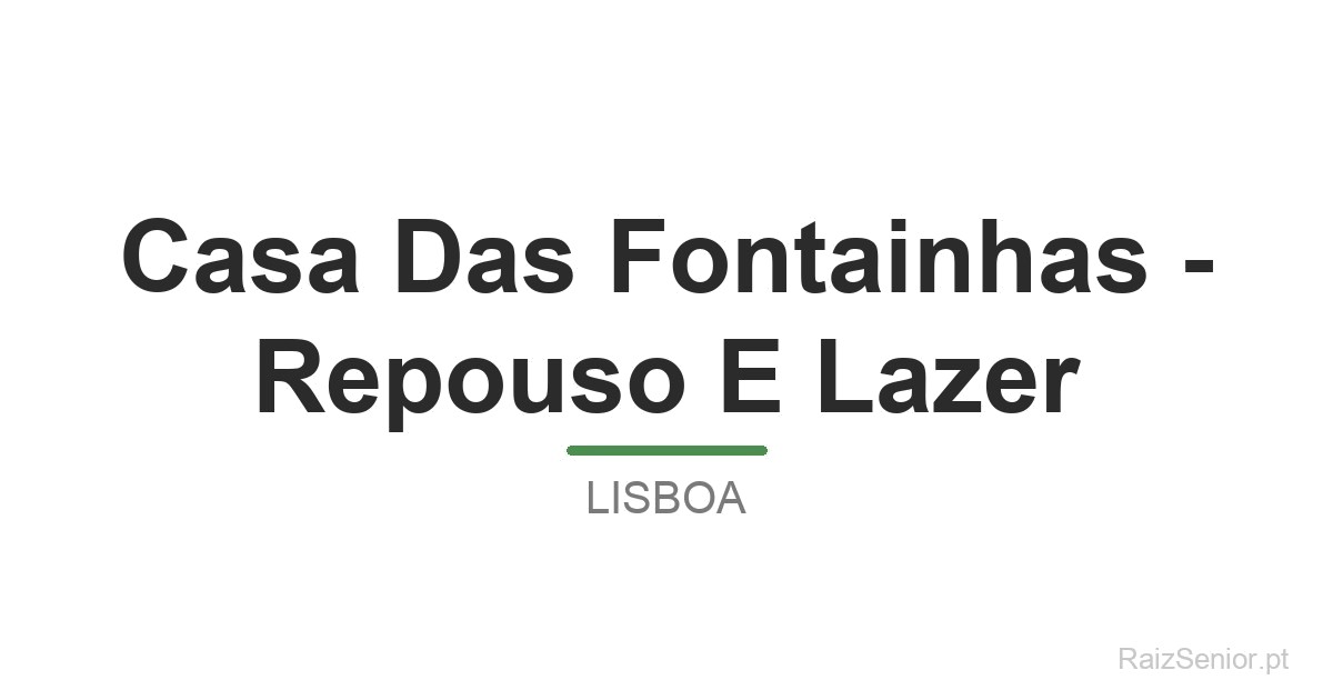 Casa Das Fontainhas - Repouso E Lazer
