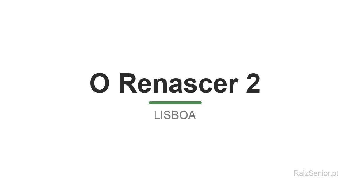 O Renascer 2