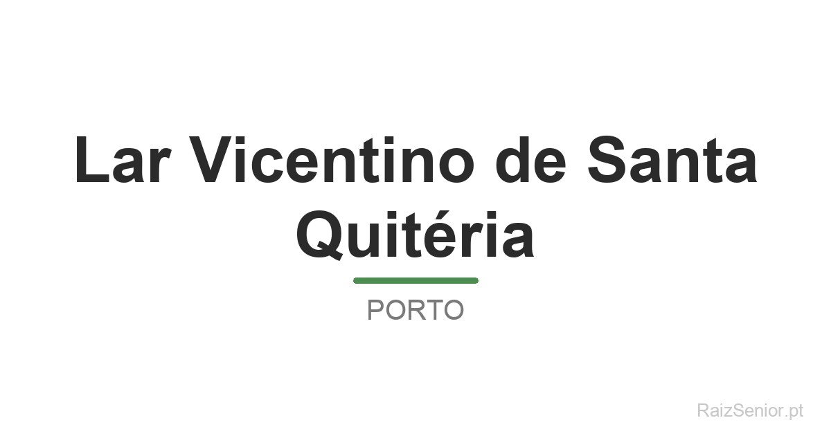 Lar Vicentino de Santa Quitéria