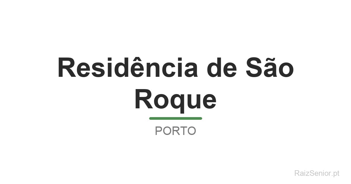 Residência de São Roque