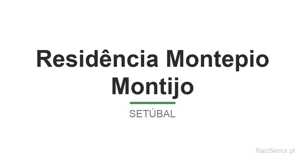Residência Montepio Montijo