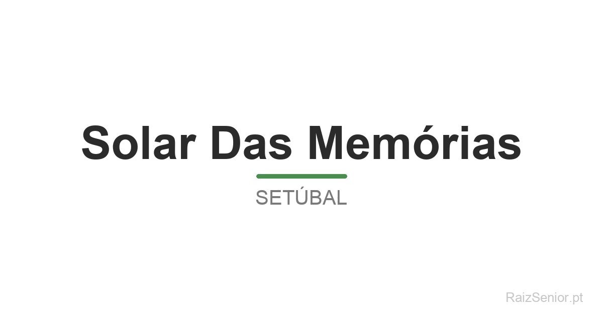 Solar Das Memórias