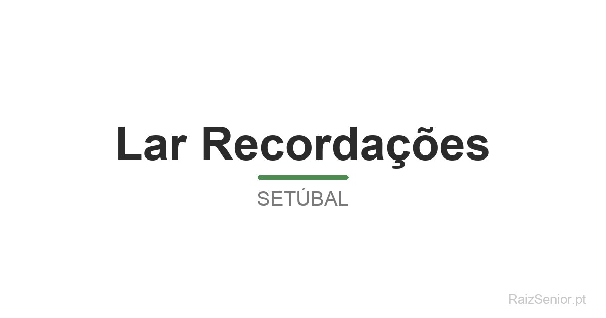 Lar Recordações