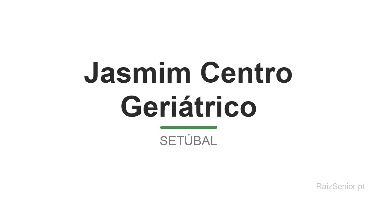 Jasmim Centro Geriátrico